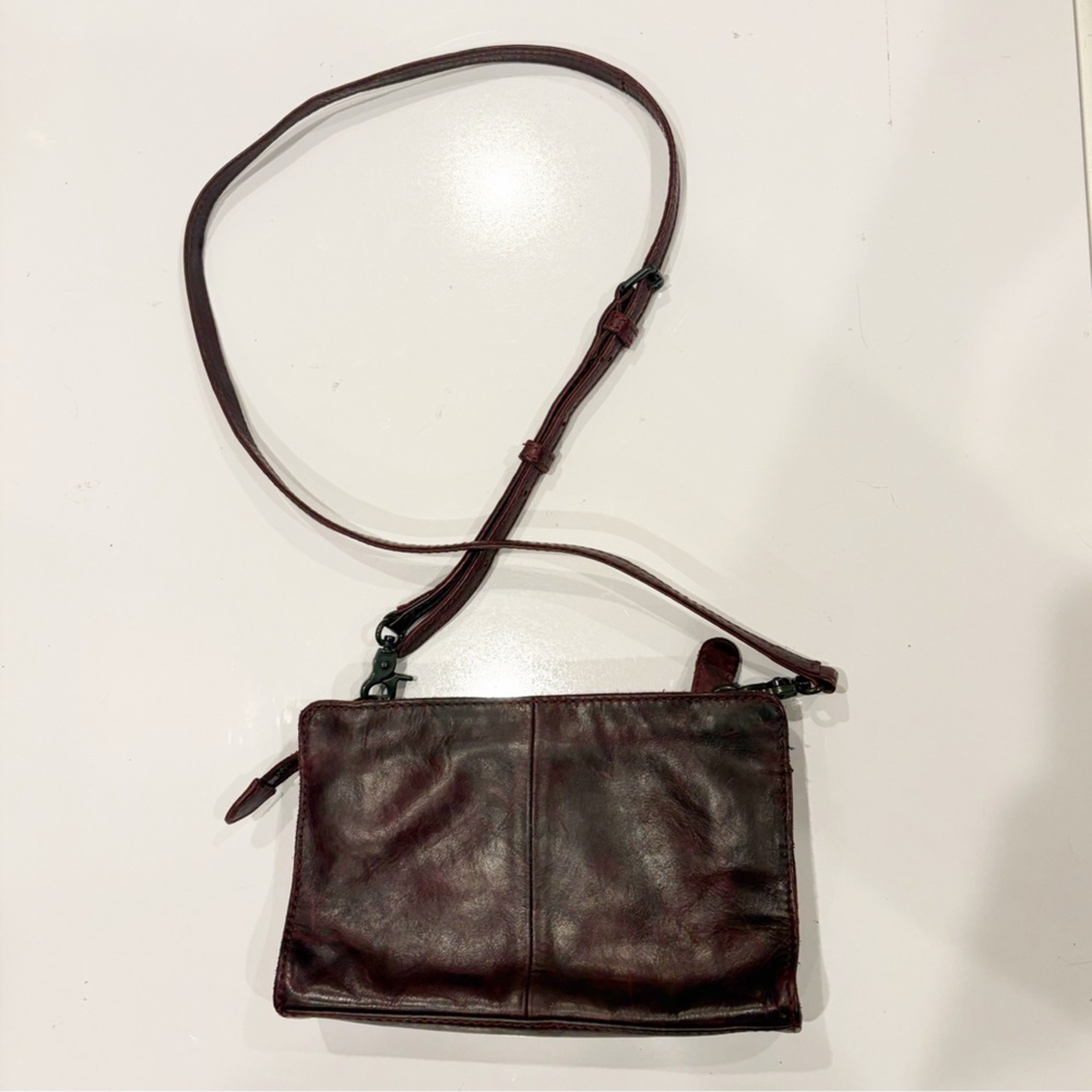 Frye Lucy Small Leather Crossbody - Picture 6 of 10
